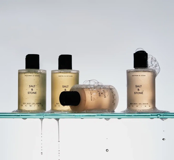 Гель для душу SALT & STONE Body Wash Neroli & Basil 1шт - зображення 4