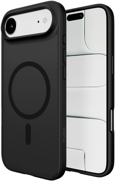 Панель Puro Gradient TPU MagSafe na iPhone 17 Air Black (8018417525582) - зображення 4