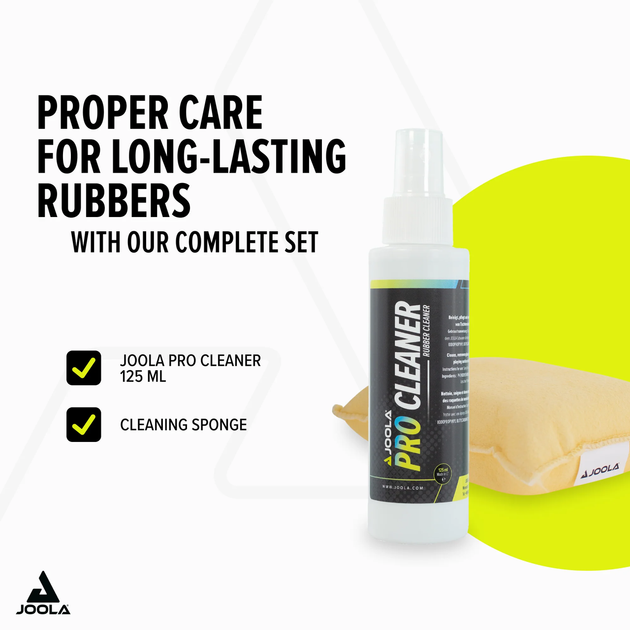 Набір для очищення накладок настільного тенісу Joola Rubber Cleaning Kit (125 мл) 84052 - изображение 4