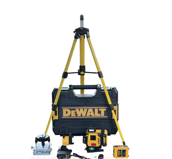 Аккумуляторный лазерный нивелир DeWalt 3D-4D (16 линий) - изображение 7