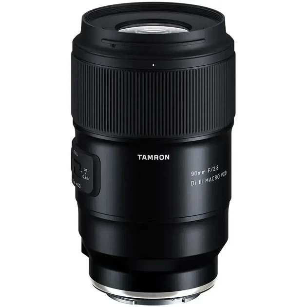 Длиннофокусный объектив | Макрообъектив Tamron 90mm f/2,8 Di III VXD Macro (Sony-E) - Фото 1 Длиннофокусный объектив | Макрообъектив Tamron 90mm f/2,8 Di III VXD Macro (Sony-E) - изображение 1