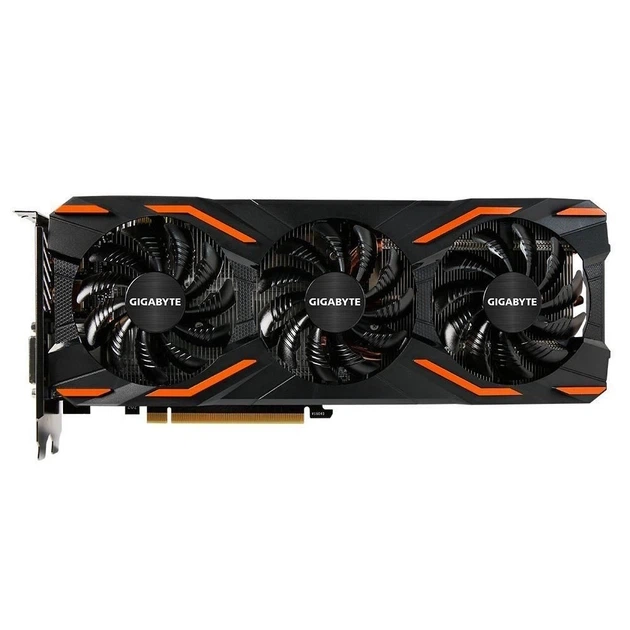 Відеокарта Gigabyte GeForce GTX 1080 WindForce 3X OC 8192MB (GV-N1080WF3OC-8GD) - зображення 2