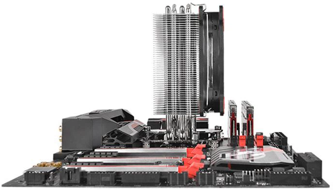 Chłodzenie Thermaltake Riing Silent 12 Czerwona (CL-P022-AL12RE-A) - obraz 13