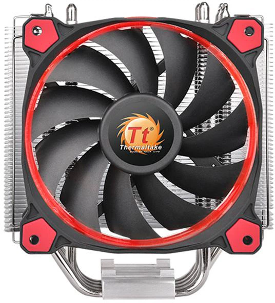 Chłodzenie Thermaltake Riing Silent 12 Czerwona (CL-P022-AL12RE-A) - obraz 2