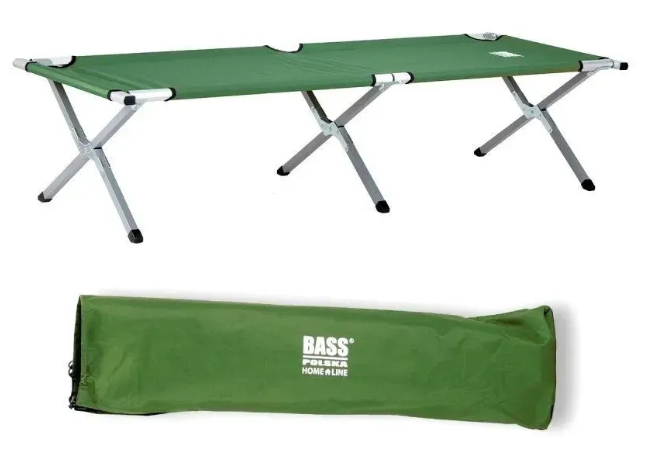 Туристическая раскладушка Bass Polska BH 31001 190х70х45 см - Фото 7 Туристическая раскладушка Bass Polska BH 31001 190х70х45 см - изображение 7