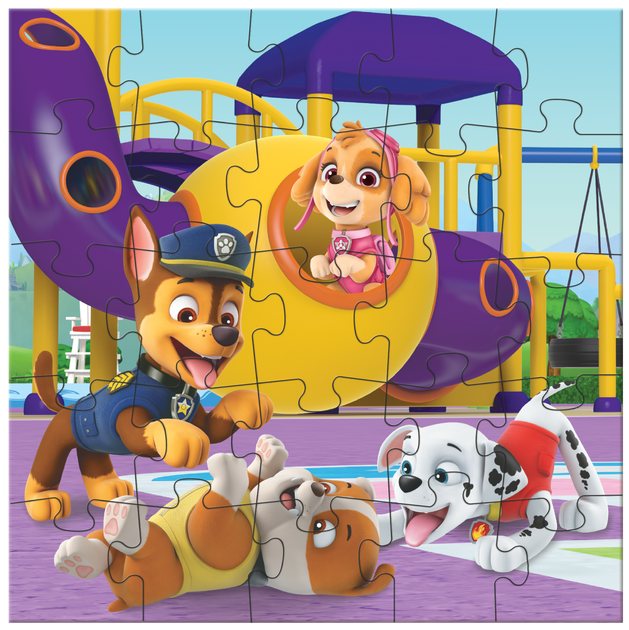 Пазл 3 в 1 Paw Patrol. Ігровий майданчик - изображение 3