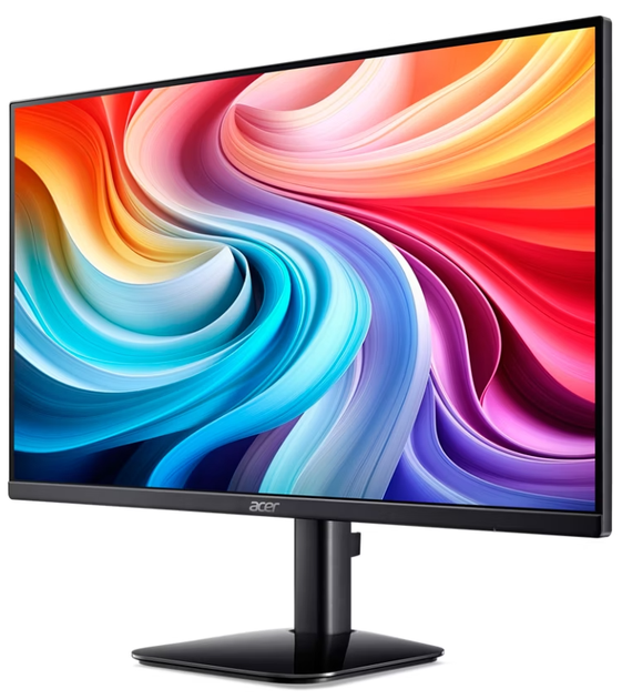 Монітор TFT ACER 23.8" KA242YP0bi (UM.QX2EE.034) VA FHD 144Hz VGA HDMI Black - зображення 2