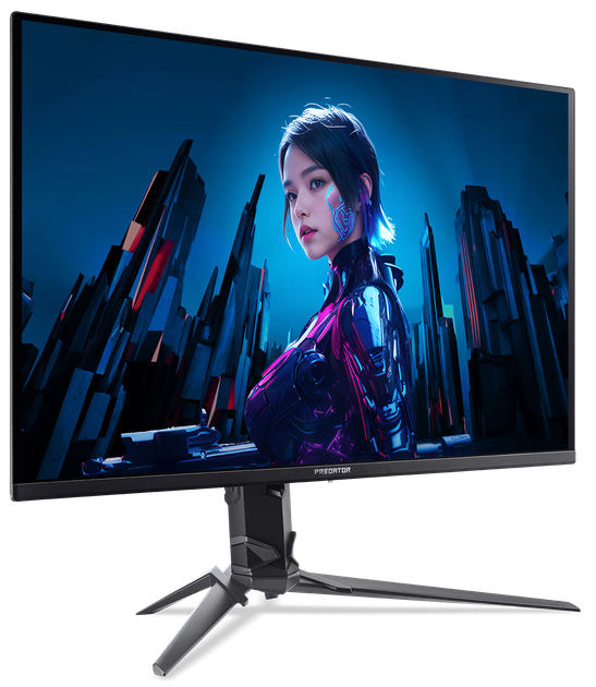 Монітор TFT ACER 26.5" Predator X27UW3bmiiprx (UM.GXXEE.305) QD-OLED QHD 240Hz 2*HDMI DP Pivot MM Black - Фото 6 Монітор TFT ACER 26.5" Predator X27UW3bmiiprx (UM.GXXEE.305) QD-OLED QHD 240Hz 2*HDMI DP Pivot MM Black - изображение 6