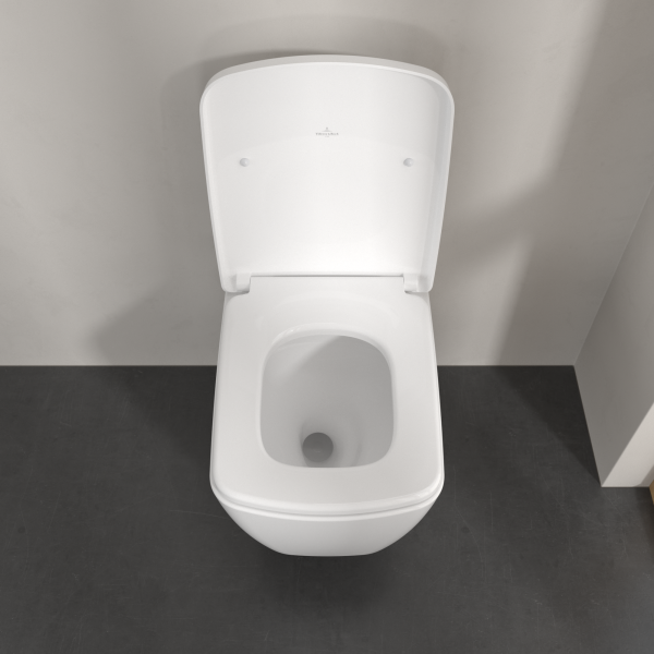 Підвісний унітаз VILLEROY & BOCH SUBWAY 3.0, білий, прямокутна - изображение 6