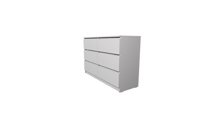 Комод ViAnt ТК-9 6Ш 1200/420/800 Сіре (НФ-00004836-000024131) - изображение 3