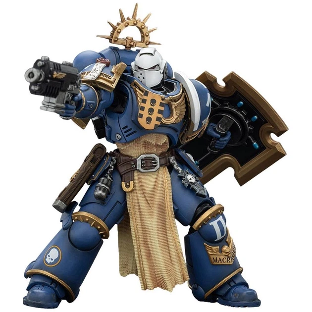 Фігурка Warhammer 40k Ultramarines Levantus with Power Sword 1/18 - Фото 4 Фігурка Warhammer 40k Ultramarines Levantus with Power Sword 1/18 - зображення 4