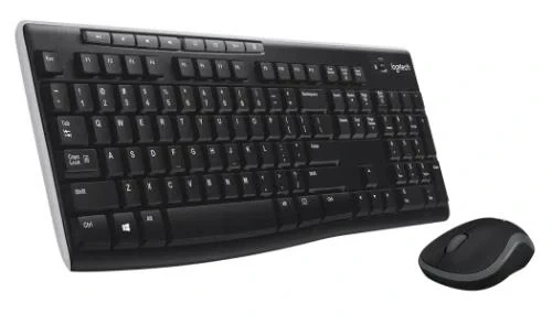 Комплект бездротовий Logitech MK270 Combo, Black, клавіатура + миша (920-004508) - изображение 2