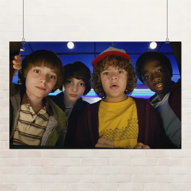 Постер Очень Странные Дела, главные герои, Stranger Things, постер по сериалу, A3 26×42 см (id4358) - Фото 1 Постер Очень Странные Дела, главные герои, Stranger Things, постер по сериалу, A3 26×42 см (id4358) - изображение 1