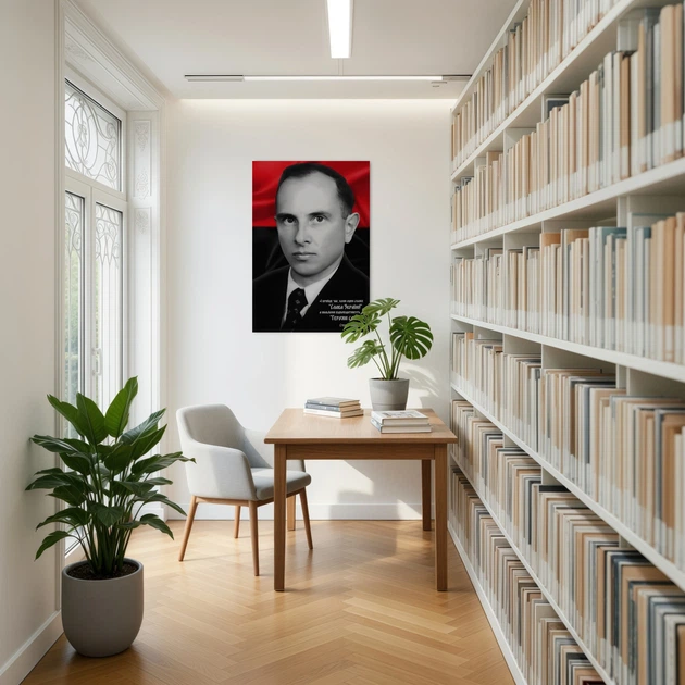 Постер Степан Андреевич Бандера, И настанет время…, Stepan Bandera, Украина, история, A2 60×41 см (id6049) - изображение 2