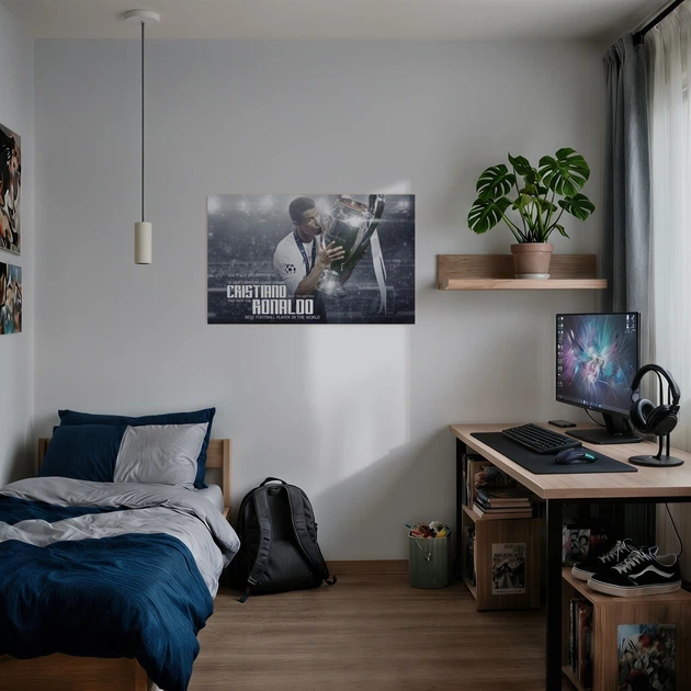 Постер Футболіст Кріштіану Роналду, Cristiano Ronaldo, футболіст, A1 60×90 см (id6257) - зображення 2