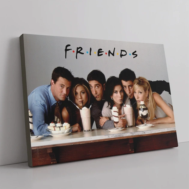 Інтер'єрна картина Друзі, Friends, серіал, сітіком, 30×42 см (id1751) - зображення 2
