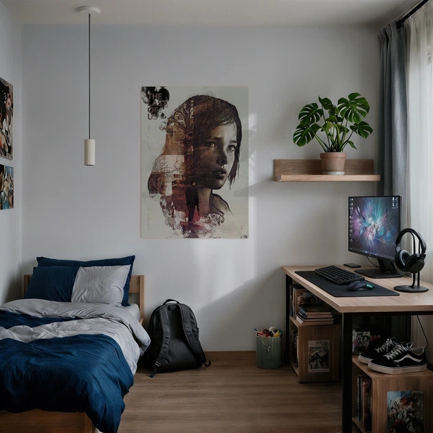 Постер Одни из нас, Last Of Us, декор комнаты геймера, A3 42×30 см (id3829) - изображение 2