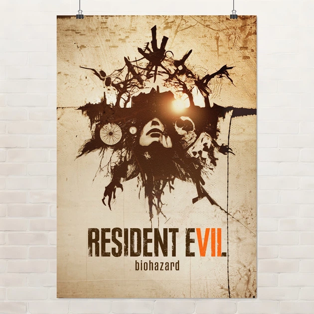 Постер Обитель зла 7, Resident Evil 7: Biohazard, плакат для геймера, A3 42×30 см (id2995) - Фото 1 Постер Обитель зла 7, Resident Evil 7: Biohazard, плакат для геймера, A3 42×30 см (id2995) - изображение 1