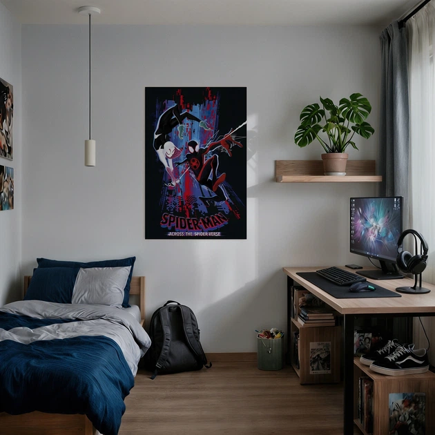 Постер Человек-паук: Паутина вселенных, Spider-Man: Across the Spider-Verse (2023), A3 42×28 см (id6021) - изображение 2