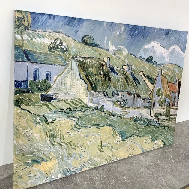 Интерьерная картина Хижины, Винсент ван Гог, Vincent van Gogh, Thatched Cottages, интерьерный декор, 30×40 см (id6662) - Фото 6 Интерьерная картина Хижины, Винсент ван Гог, Vincent van Gogh, Thatched Cottages, интерьерный декор, 30×40 см (id6662) - изображение 6