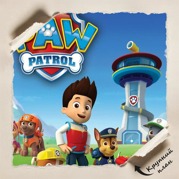 Постер Щенячий патруль, Paw Patrol, декор в детскую комнату, мультфильм, A3 42×30 см (id3822) - изображение 4