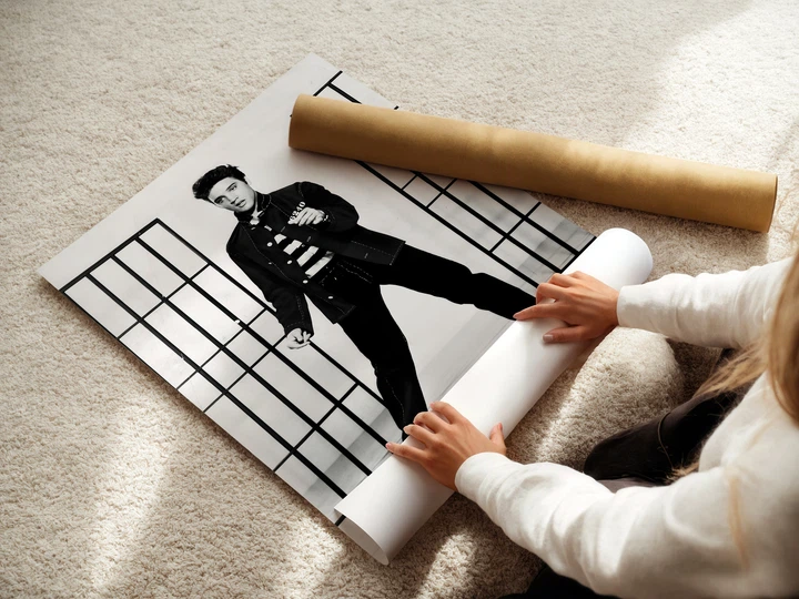 Постер Элвис Пресли, Elvis Presley, rockabilly, король рок-н-ролла, A3 42×30 см (id1744) - изображение 3