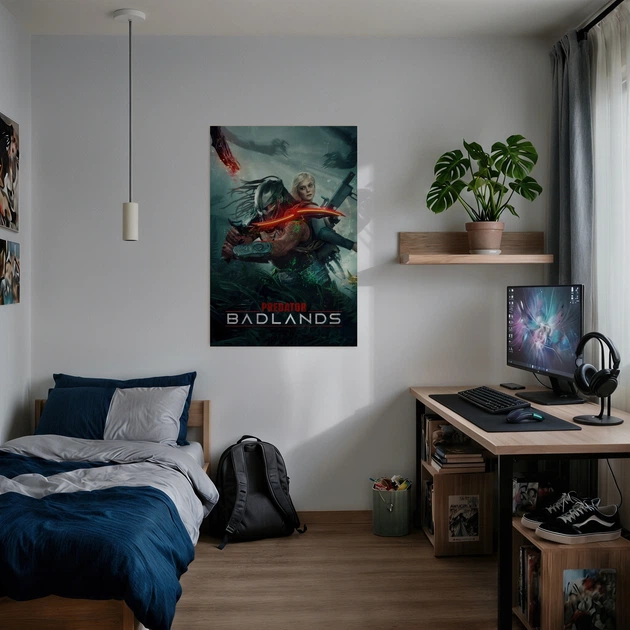 Постер Хищник: Планета смерти, Predator: Badlands (2025), фантастика, боевик, A3 42×28 см (id7260) - изображение 2