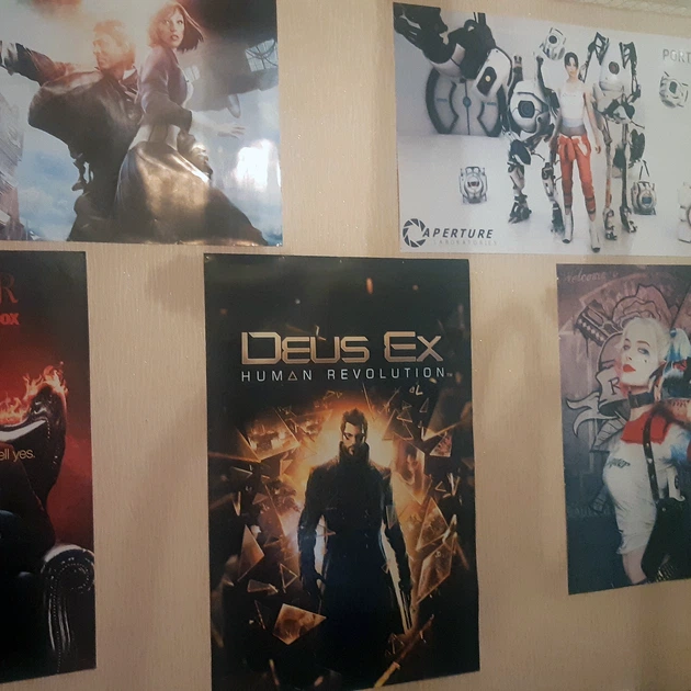 Постер Deus Ex: Human Revolution (2011), киберпанк, sci-fi, постер для геймеров, A3 42×30 см (id1628) - изображение 4