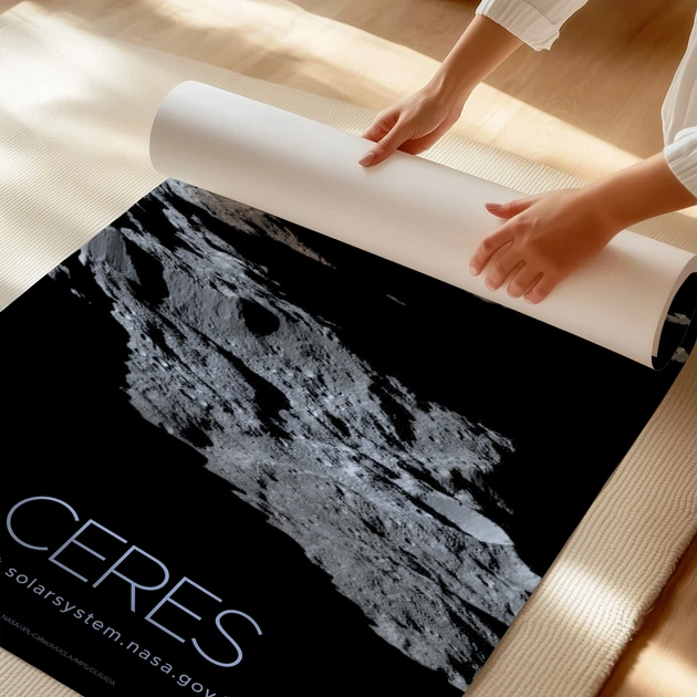Постер Церера, карликовая планета, Ceres, NASA, НАСА, космос, астрономия, A3 42×27 см (id7090) - Фото 3 Постер Церера, карликовая планета, Ceres, NASA, НАСА, космос, астрономия, A3 42×27 см (id7090) - изображение 3
