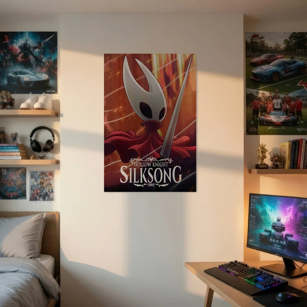 Постер Hollow Knight, метроидвания, A3 28×42 см (id7163) - изображение 2