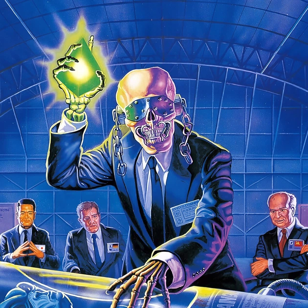 Интерьерная картина Megadeth, "Rust In Peace" (1990), метал, рок, 30×30 см (id7179) - изображение 3