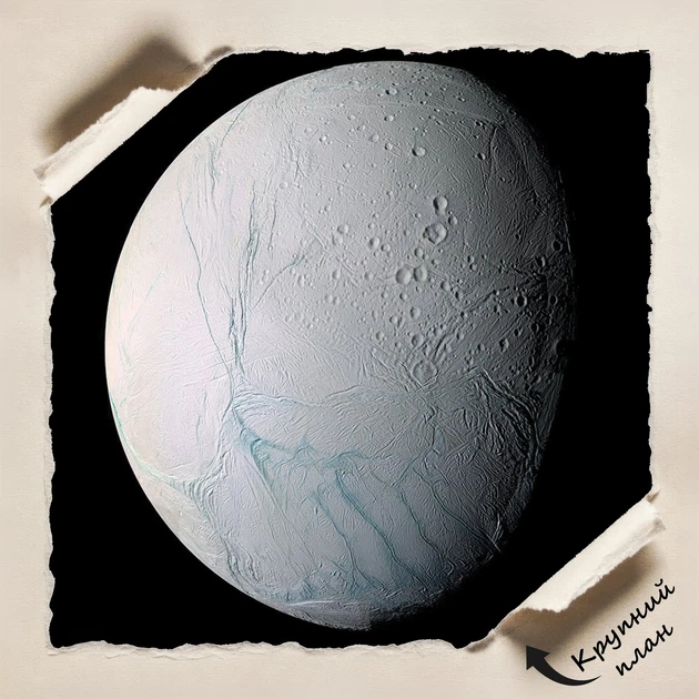 Постер Энцелад, спутник Сатурна, Enceladus, NASA, НАСА, космос, астрономия, A3 42×27 см (id7101) - Фото 4 Постер Энцелад, спутник Сатурна, Enceladus, NASA, НАСА, космос, астрономия, A3 42×27 см (id7101) - изображение 4