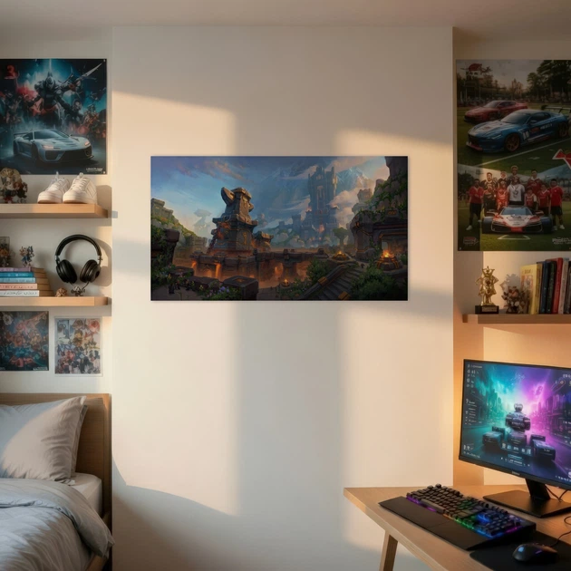 Постер Варкрафт, WoW, WarCraft, The War Within, Isle of Dorn, MMORPG, A3 24×42 см (id7194) - изображение 2