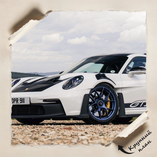 Постер Порше 911, Porsche 911 GT3, спортивний автомобіль, A1 60×90 см (id7250) - зображення 4