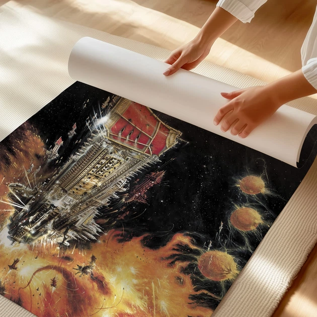 Постер Вархаммер 40000, Warhammer 40000, дарк фентези, фантастика, A1 60×80 см (id7072) - изображение 3