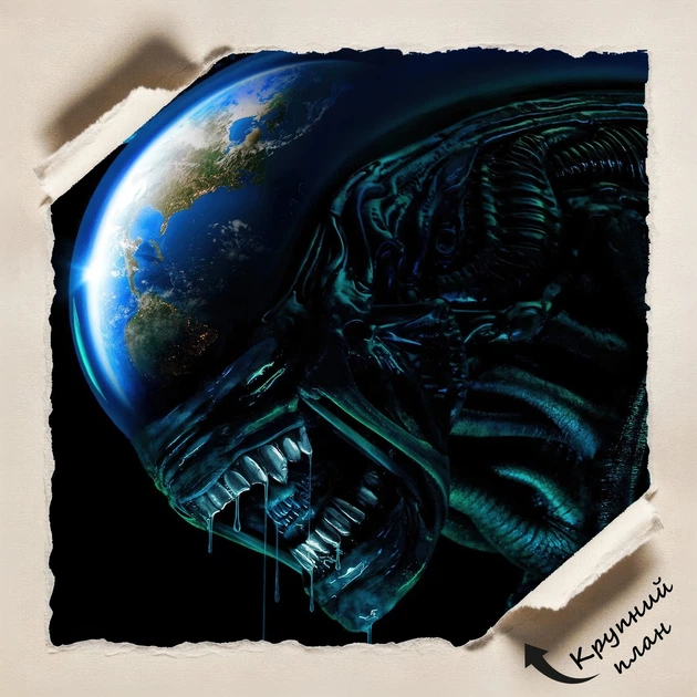 Постер Чужой:Земля, Alien:Earth, ужасы, сериал, ксеноморф, A3 42×30 см (id7068) - изображение 4