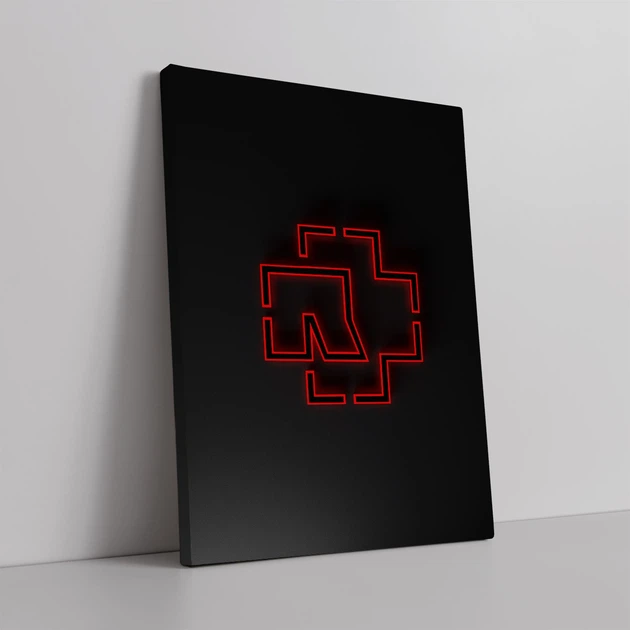 Интерьерная картина Рамштайн, лого группы, Rammstein, 42×30 см (id0662) - изображение 2