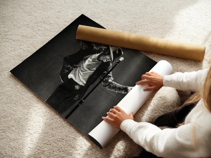 Постер Майкл Джексон, Michael Jackson, декор в кімнату меломана, A2 43×60 см (id3454) - зображення 3