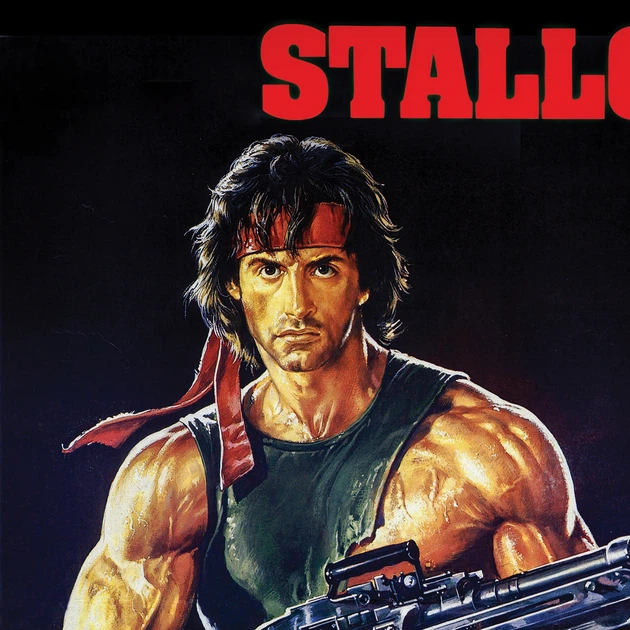 Інтер'єрна картина Рембо 2, Rambo 2 (1985), Сильвестр Сталлоне, 85×60 см (id0376) - зображення 3