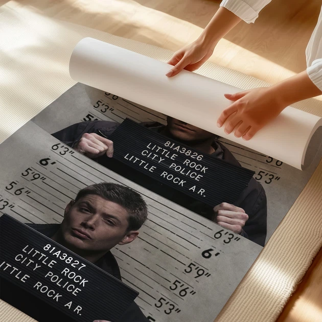 Постер Сверхъестественное, Дин и Сэм Винчестеры, Supernatural, постер по сериалу, A3 42×30 см (id1288) - изображение 3