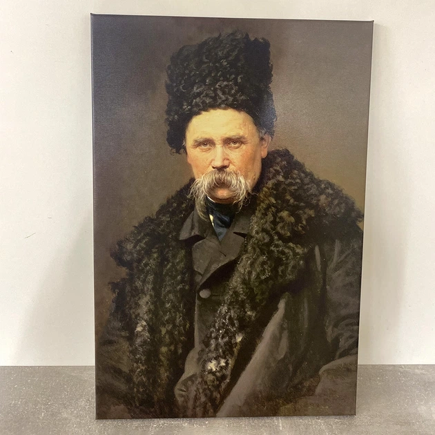 Інтер'єрна картина Шевченко Тарас Григорович, Кобзар , Україна, істория, 60×43 см (id6700) - зображення 4