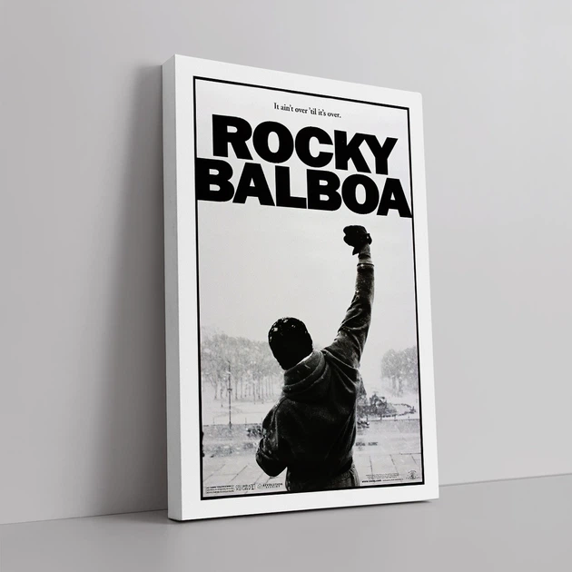 Інтер'єрна картина Роккі, Rocky (1976), Сильвестр Сталлоне, культове кіно, 42×28 см (id1006) - зображення 2