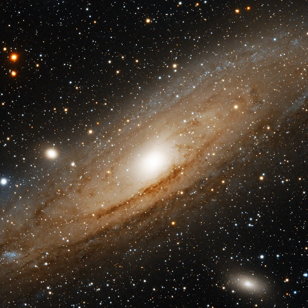 Інтер'єрна картина Галактика (туманність) Андромеди, Andromeda Galaxy, космос, астрономія, 60×85 см (id6722) - зображення 3