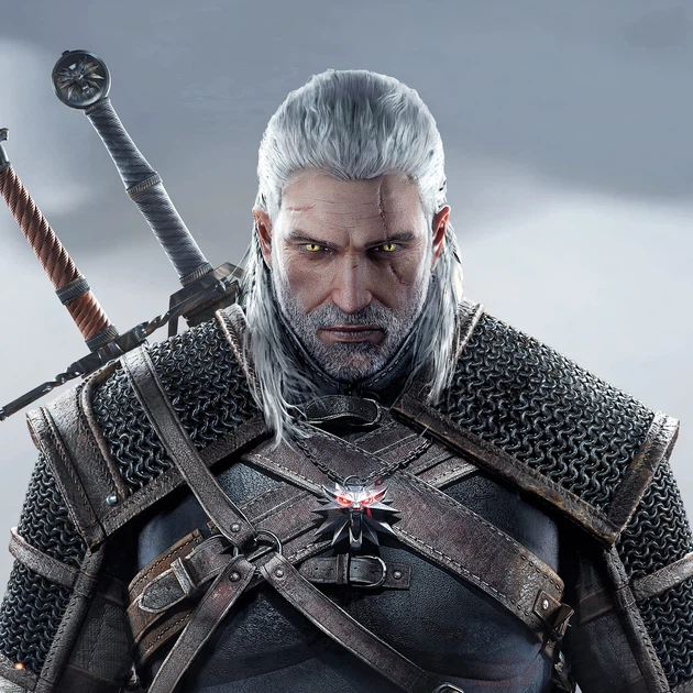 Интерьерная картина Ведьмак Геральт на поле боя, Witcher, плакат для геймера, 60×43 см (id2017) - изображение 3