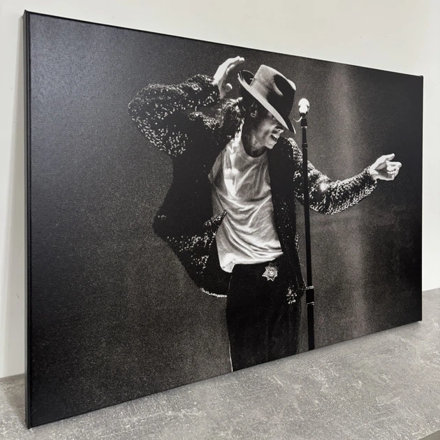 Інтер'єрна картина Майкл Джексон, Michael Jackson, декор в кімнату меломана, 30×42 см (id3454) - зображення 4