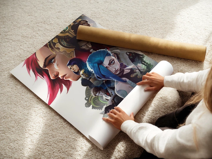 Постер Аркейн: Лига Легенд, Arcane: League of Legends, декор комнаты геймера, A3 42×28 см (id4799) - Фото 3 Постер Аркейн: Лига Легенд, Arcane: League of Legends, декор комнаты геймера, A3 42×28 см (id4799) - изображение 3