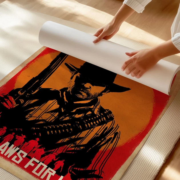 Постер Red Dead Redemption 2, RDR 2, декор комнаты геймера, A3 42×28 см (id2962) - изображение 3