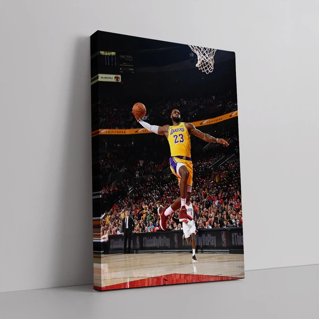 Інтер'єрна картина Баскетболіст Джеймс Леброн, Lebron James, спорт, 42×28 см (id4192) - зображення 2