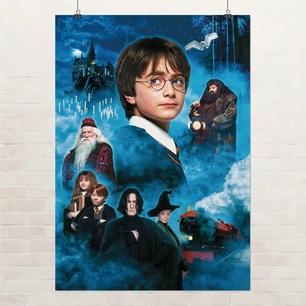 Постер Гаррі Поттер та філософський камінь (2001), Harry Potter, Хогвартс Експрес, A3 42×30 см (id2751) - Фото 1 Постер Гаррі Поттер та філософський камінь (2001), Harry Potter, Хогвартс Експрес, A3 42×30 см (id2751) - зображення 1