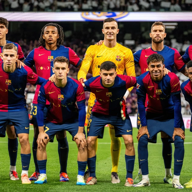 Интерьерная картина ФК Барселона, FC Barcelona 2024, 28×42 см (id6916) - изображение 3